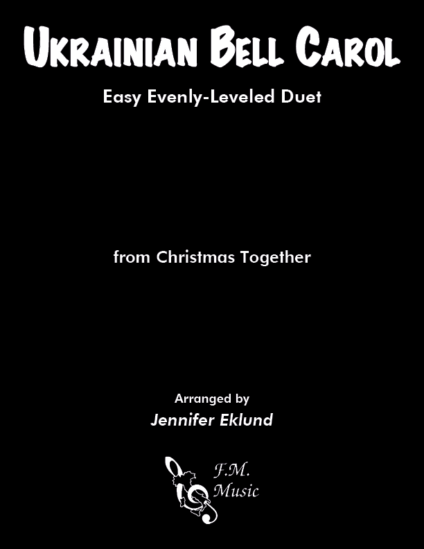 Ukrainian Bell Carol (Easy Piano Duet)